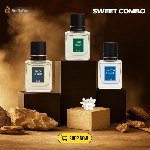 Sweet Combo | Nautica Voyage, Black Sukar, Paris Hilton (6ml Each)